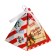 New Year. Bonbonniere, New Year's gift packaging "Post", 7 × 7 × 7.5 cm.