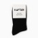 Women's socks kaftan "speck" size 36-39 (23-25 ​​cm), black