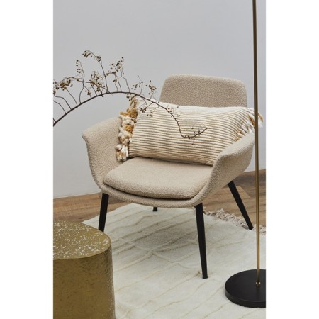 Hilde lounge, 600 × 800 × 730 mm, Builder, gray-beige color-8