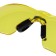 Protective glasses Denzel 89192, open, polycarbonate, yellow lens, 2x comp. hugs