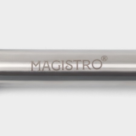Knife for pizza and dough Magistro Solid, 20.5 cm, d = 6.5 cm, chrome color-6