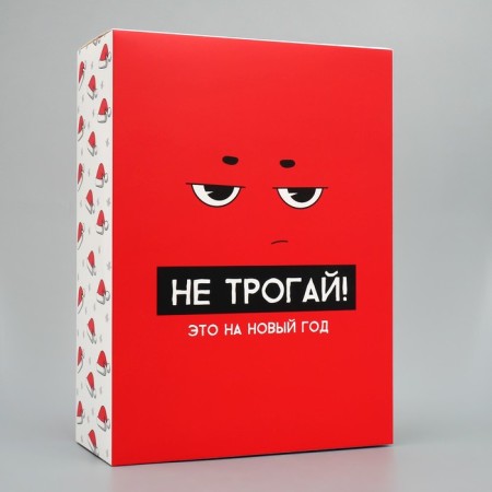 Folding box "with NG", 22 x 30 x 10 cm, new year-1