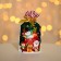 Polyethylene gift package with ties "Gifts", 15x23cm