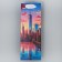 Gift package for a bottle, packaging, “City of Happiness”, 9 x 25 x 8.9 cm
