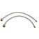 Accoona A9671A shell mixer, two -wound, brass, color satin