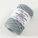 Swear flat cord is polyester in tolls 100m/170g (+/- 5%) sage - 503