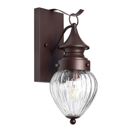 Garden-park lamp Feron PL540, IP44, E27, 60 W, 150x240x400 mm, brown color