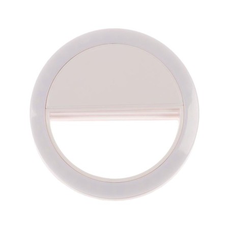 LED ring lamp for Luazon AKS-03, from batteries, 3 modes, white-4