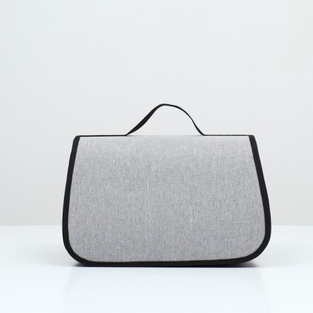Bag - Animal Carriage "Carpetbegger", 36.5 x 22 x 22 cm, gray-1
