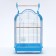 BD-3/1O bird, the opening roof, 47.5 x 37 x 70 cm, blue (packing 6 pcs)