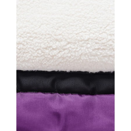 Winter park for a girl, height 128 cm, purple color-11
