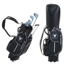 Golf bag, on wheels, 126 x 23 x 43 cm
