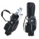 Golf bag, on wheels, 126 x 23 x 43 cm