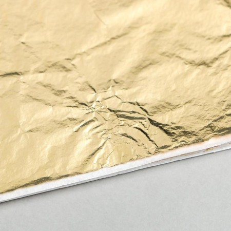 Potal for decorating a set of 50 sheets "gold" 14x14 cm-2