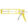 Tundra sealant gun, plastic skeletal case, round rod, 225 mm