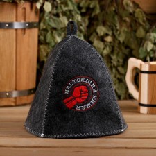 Bath cap with embroidery 
