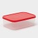 Container shade 1.2 l, red color