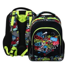 School backpack Erich Krause Ergoline 15l, 39 x 28 x 14 cm, ergonomic back, Scooter Master 56798