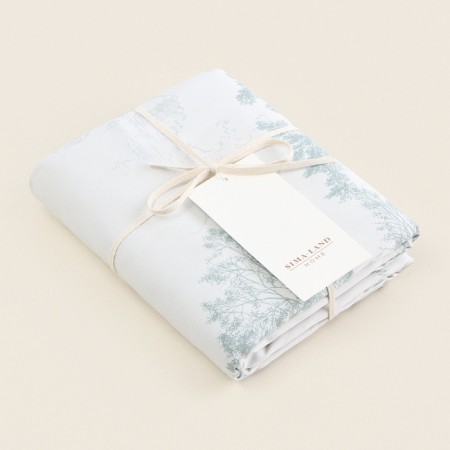 Set of pillowcase SL Home Forest 70*70+3 cm - 2 pcs, satin, 140 g/m2, 100% cotton-1