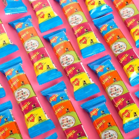 Chewing gum LOVE IS Mini, Assorted, 21 g-1