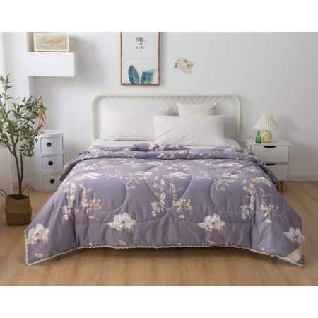 Dolly blanket, size 200x220 cm, purple color-5