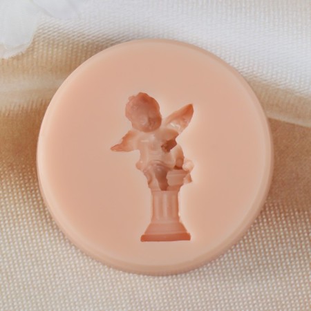 Mold Silicon "Angel on the Column" 3.5x2.2x0.7 cm-1