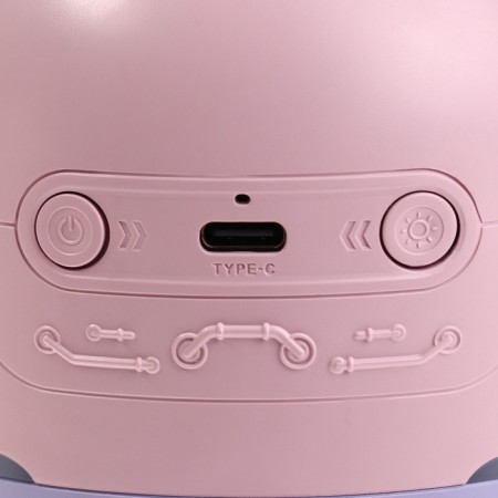Air humidifier Luazon HM-7 Luno Road, 200 ml, USB Type-C, pink-8