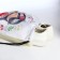 Bag for shoes on the lace, white color