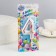 Candle in the “White Marble” cake, number “4”, giant, 9 cm