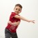 Children's T-shirt "Transformers", height 86-92, raspberry color