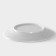 Porcelain plate "I idyll", d = 16.5 cm, white
