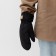 Women's mittens for lawsuit. Mehu Mist, rr. 26cm, black