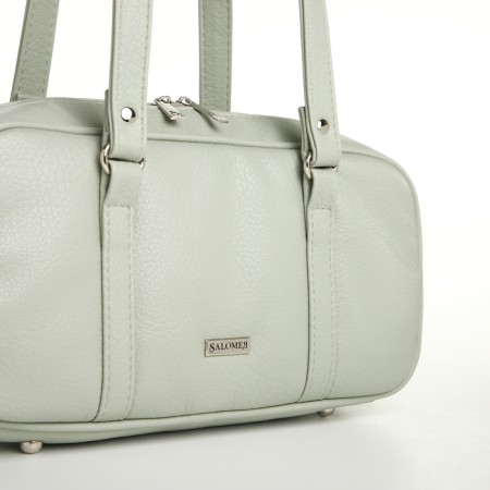 Women's bag with lightning, green color-2