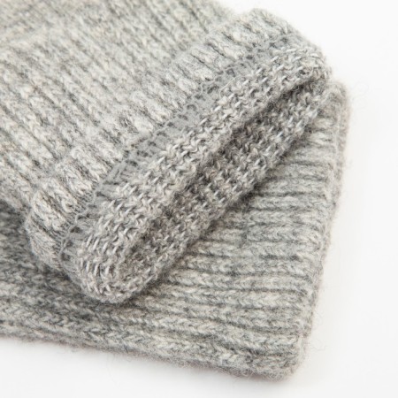 Children's socks with yak down, gray color, size 5 (5-7 years)-2