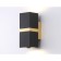 Wall lamp Ambrella Light, Wall, FW246, GU10, Black Color, Gold