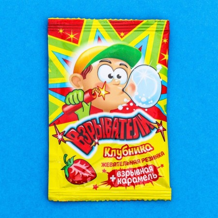 Chewing gum "fuses" with explosive caramel, assorted, 7 g-3