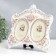 Photo frame Polystone in 2 photos 10x15 cm "Rosary" Ryzes 23x24.5 cm