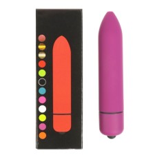 Vibrator of the oka-hp, vibropulus, IP65, ABS plastic, Soft silicone 10 modes, 9 cm, burgundy