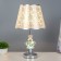 Valencia table lamp E27 40W chrome 25x25x42 cm Risalux