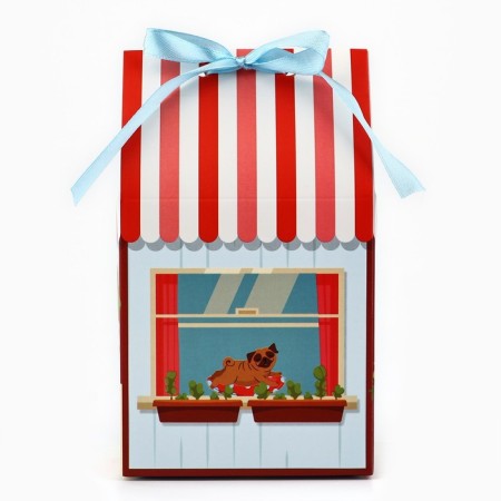 Box for sweets "House", 8 x 10 x 16 cm-2