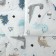 Dinopupsi children's blanket, swan fluff, size 110x140 cm