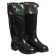 Men's boots C-26, PVC, black, size 45