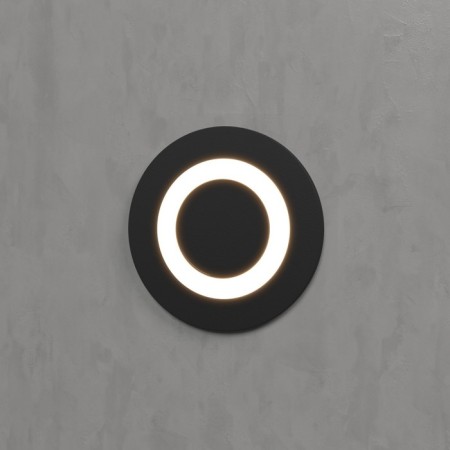 Elektrostandard, STEP 4 LED 3 watts, 46x63x63 mm, IP65, black color, black-2