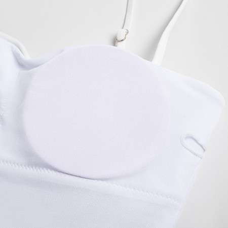 Swimsuit Women's EVEN BASIC MINAKU color white, size 46-9