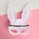 A mask of rabbit, chocker and gum for hair "Be good Zaya", set