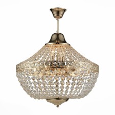 Люстра подвесная St Luce. SL669.203.11. Anticato. 11х40 Вт, E14, 50х50х45 см, цвет французское золото
