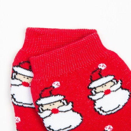 Women's socks, red color, size 25-2