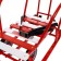 Sled "Timka 5 station wagon", red color