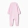 Details for children with open legs, pink color/hares, height 68