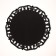 Wall mirror "gloss", D mirror surface 21 cm, silver color